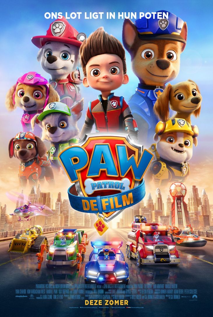 PAW Patrol de Film NU in de bioscoop PAW Patrol de Film NU in de bioscoop