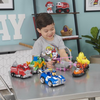 PAW Patrol De Film - Deluxe-speelgoedvliegtuig met verzamelfiguur van Skye PAW Patrol De Film - Deluxe-speelgoedvliegtuig met verzamelfiguur van Skye
