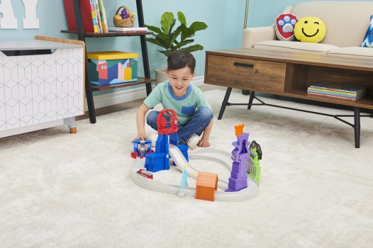 Kado tip feestdagen: de PAW Patrol True Metal Red Avonturenstad Racebaan Speelset Kado tip feestdagen: de PAW Patrol True Metal Red Avonturenstad Racebaan Speelset