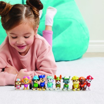 PAW Patrol 10e verjaardag - Alle poten aan dek-cadeauset met 10 PAW Patrol-speelfiguren PAW Patrol 10e verjaardag - Alle poten aan dek-cadeauset met 10 PAW Patrol-speelfiguren