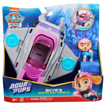PAW Patrol Aqua Pups, Transformerend zeevoertuig met PAW Patrol-speelfiguur PAW Patrol Aqua Pups, Transformerend zeevoertuig met PAW Patrol-speelfiguur